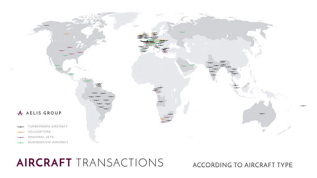 AELIS Group structures additional Aircraft Investment in ATR 42-500 and celebrates its 150th transaction